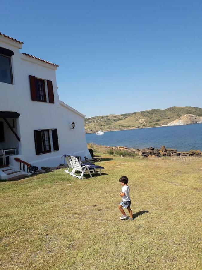 Apartamento Casa con jardin ,vistas al mar y atardecer en Playas de Fornells Es Mercadal Exterior foto